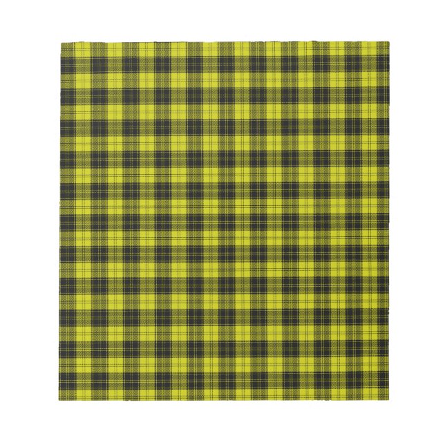 MacLachlan Tartan Notepad (Front)