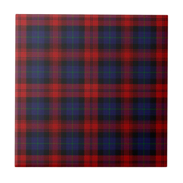 MacLachlan Tartan Tile (Front)