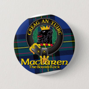 MacLaren Clan 2 Inch Round Button