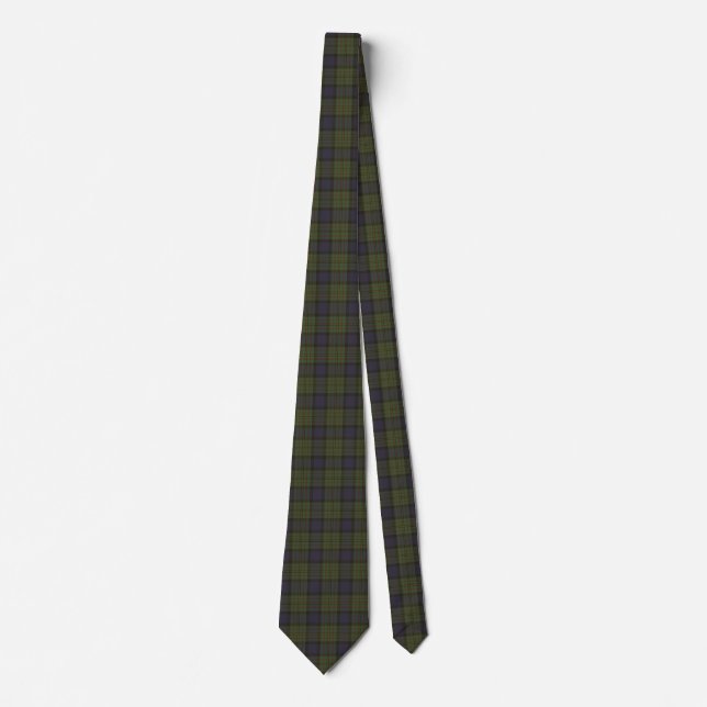 MacLaren Clan Tartan Tie (Front)