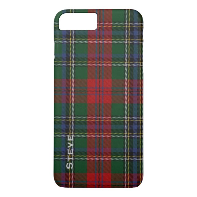 MacLean Clan Tartan Plaid iPhone 7 Plus Case (Back)