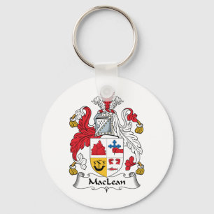 MacLean Family Crest Keychain