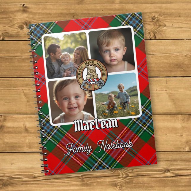 MacLean Family Photo Collage Notebook (Creator Uploaded)