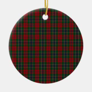MacLean / McLean Clan Family Tartan Ceramic Ornament