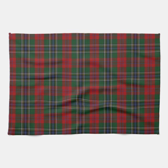 MacLean / McLean Clan Family Tartan Kitchen Towel (Horizontal)