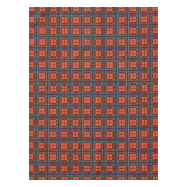 Maclean of Duart Plaid Scottish tartan Tablecloth (Front)