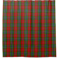 MacLean Of Duart Tartan Shower Curtain