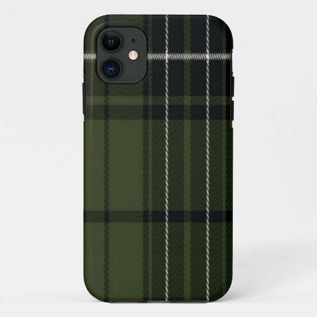 Maclean Scottish Tartan Apple Phone Case (Back)