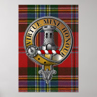 MacLean Tartan & Badge