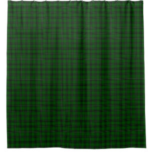 MacLean Tartan Green and Black Plaid