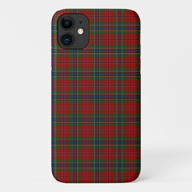 Maclean Tartan Scottish Modern MacLean of Duart Case-Mate iPhone Case (Back)