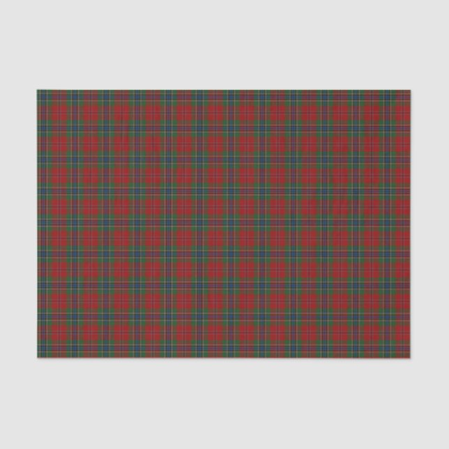Maclean Tartan Scottish Modern MacLean of Duart Tissue Paper (Front)