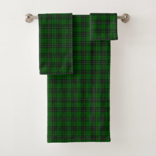 MacLean Tartan vert et noir plaid