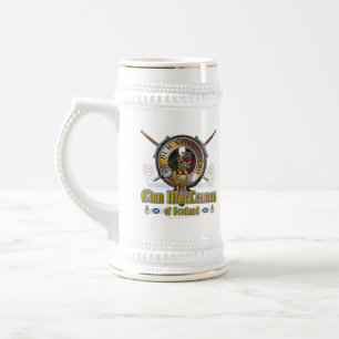 MacLennan Clan Badge Beer Stein