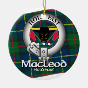 MacLeod Clan Ceramic Ornament
