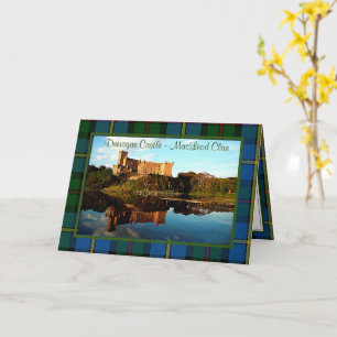 MacLeod Clan Dunvegan Castle Carte de voeux pliée
