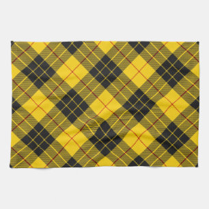 MacLeod Clan Tartan Plaid Pattern Kitchen Towel