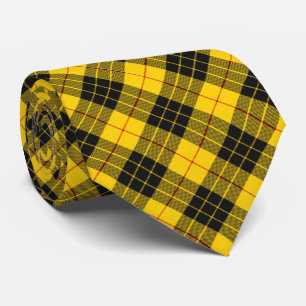MacLeod Clan Tartan Plaid Pattern Tie