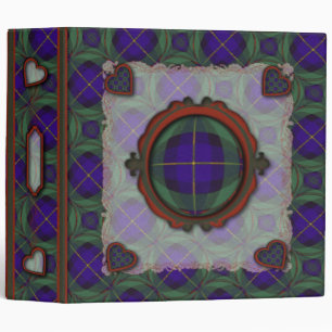 Macleod of Harris Scottish clan tartan - Plaid Binder