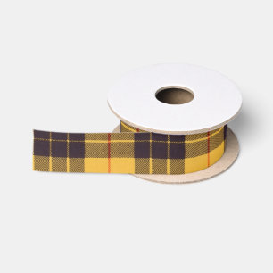 Macleod of Lewis & Ramsay Plaid Scottish tartan Satin Ribbon