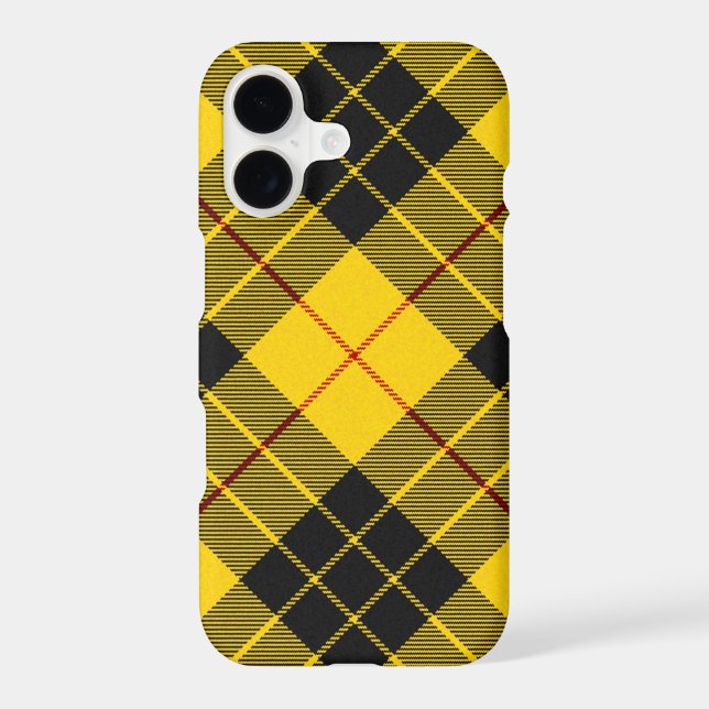 MacLeod Scottish Clan Tartan Plaid Pattern (Verso)