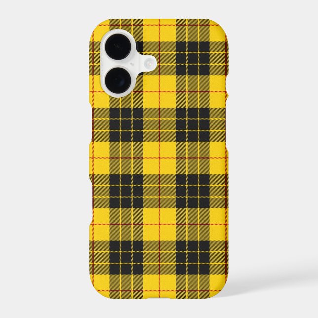 MacLeod Scottish Clan Tartan Plaid Pattern (Back)