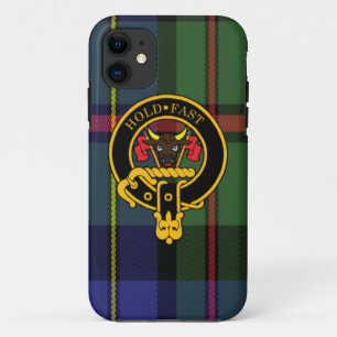 Macleod Scottish Crest and Tartan iPhone 5/5S case