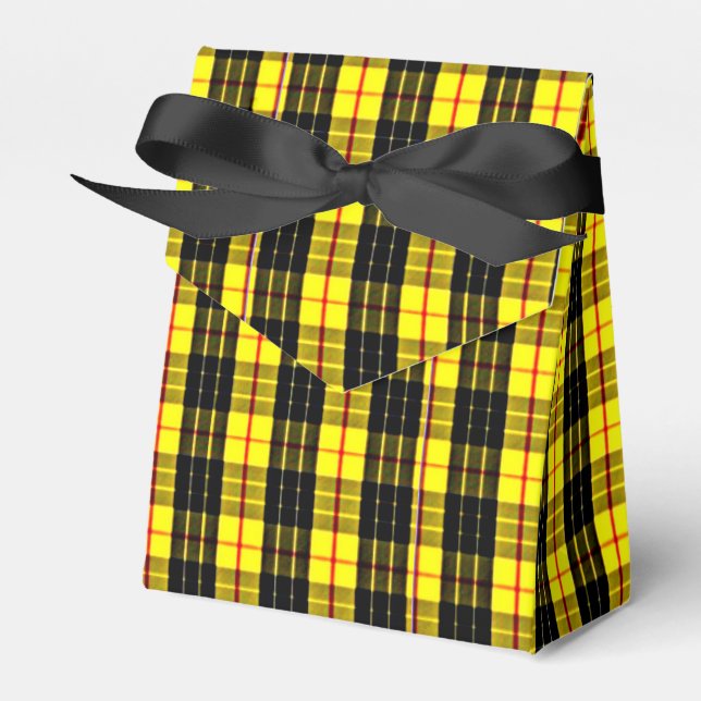 MacLeod Tartan Lewis Favor Box (Front Side)