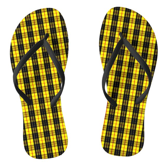 MacLeod Tartan Lewis Flip Flops (Footbed)