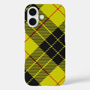 MacLeod tartan pattern iPhone 16 Case