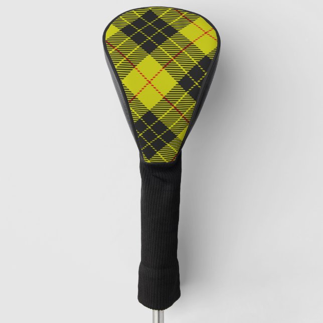 MacLeod tartan pattern Golf Head Cover (Front)