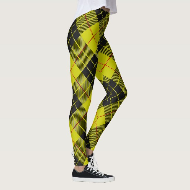 MacLeod tartan pattern Leggings (Right)