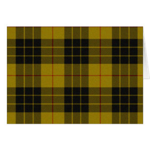 MacLeod tartan yellow black plaid