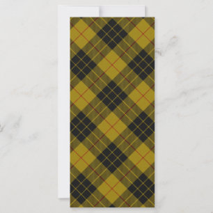 MacLeod tartan yellow black plaid