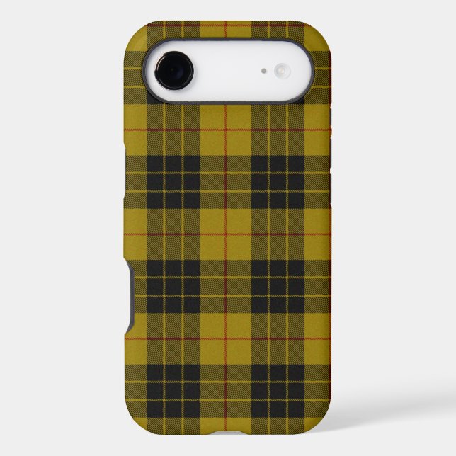 MacLeod tartan yellow black plaid (Back)
