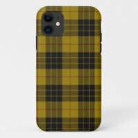 MacLeod tartan yellow black plaid