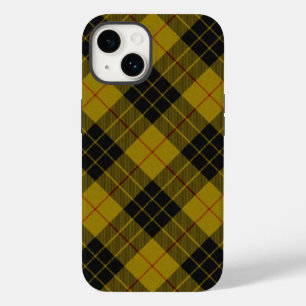 MacLeod tartan yellow black plaid Case-Mate iPhone 14 Case