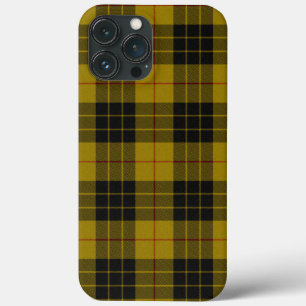 MacLeod tartan yellow black plaid iPhone 13 Pro Max Case