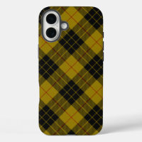 MacLeod tartan yellow black plaid