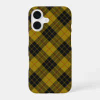 MacLeod tartan yellow black plaid