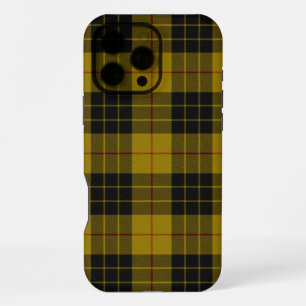 MacLeod tartan yellow black plaid iPhone 16 Pro Max Case