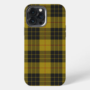 MacLeod tartan yellow black plaid iPhone 13 Pro Max Case