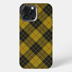 MacLeod tartan yellow black plaid iPhone 13 Pro Max Case