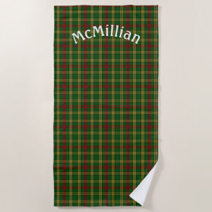 MacMillian Tartan Plaid Beach Towel