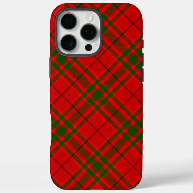 MacNab tartan red green plaid Case-Mate iPhone Case (Back)
