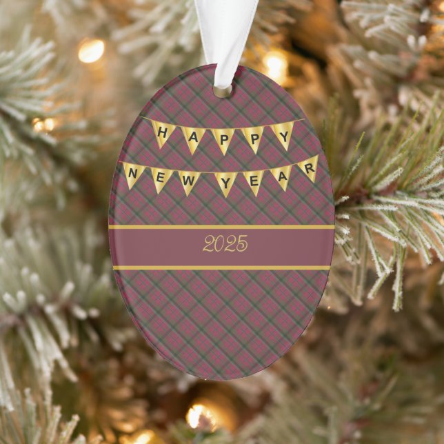 MacNaughton Patiné Tartan écossais (Arbre)