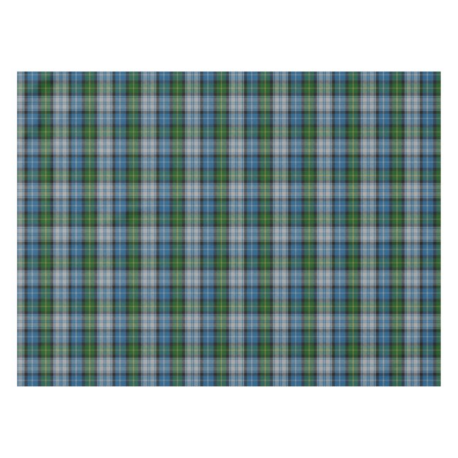 MacNeil Clan Tartan Plaid Table Cloth (Front (Horizontal))