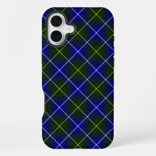 Macneil of Barra tartan blue green plaid iPhone 16 Plus Case