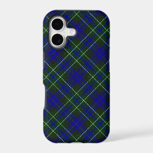 Macneil of Colonsay tartan blue green plaid