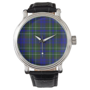 Macneil of Colonsay tartan blue green plaid Watch